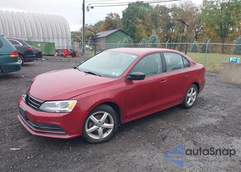 2016 Volkswagen Jetta 1.4T S z USA, uszkodzony, nr VIN 3VW267AJ2GM368143